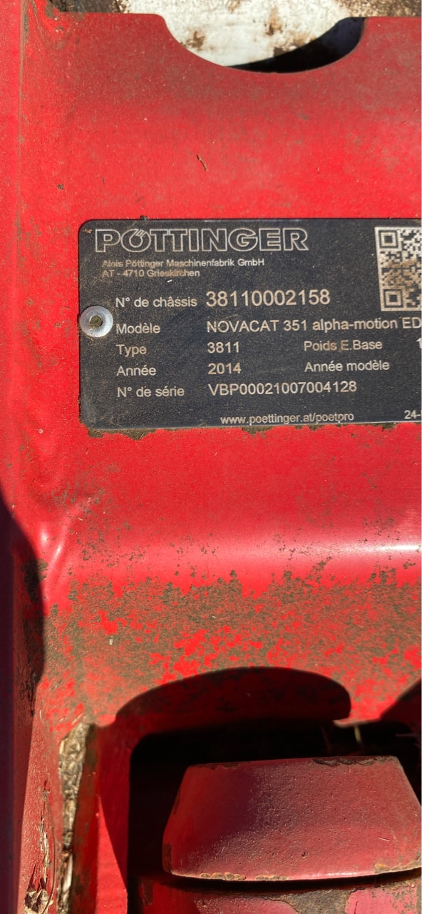 Faucheuse conditionneuse POTTINGER Novacat 351 Alpha Motion ED - photo slide 7