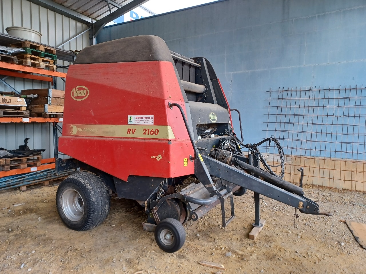 Presse balles rondes VICON RV 2160 - photo slide 1
