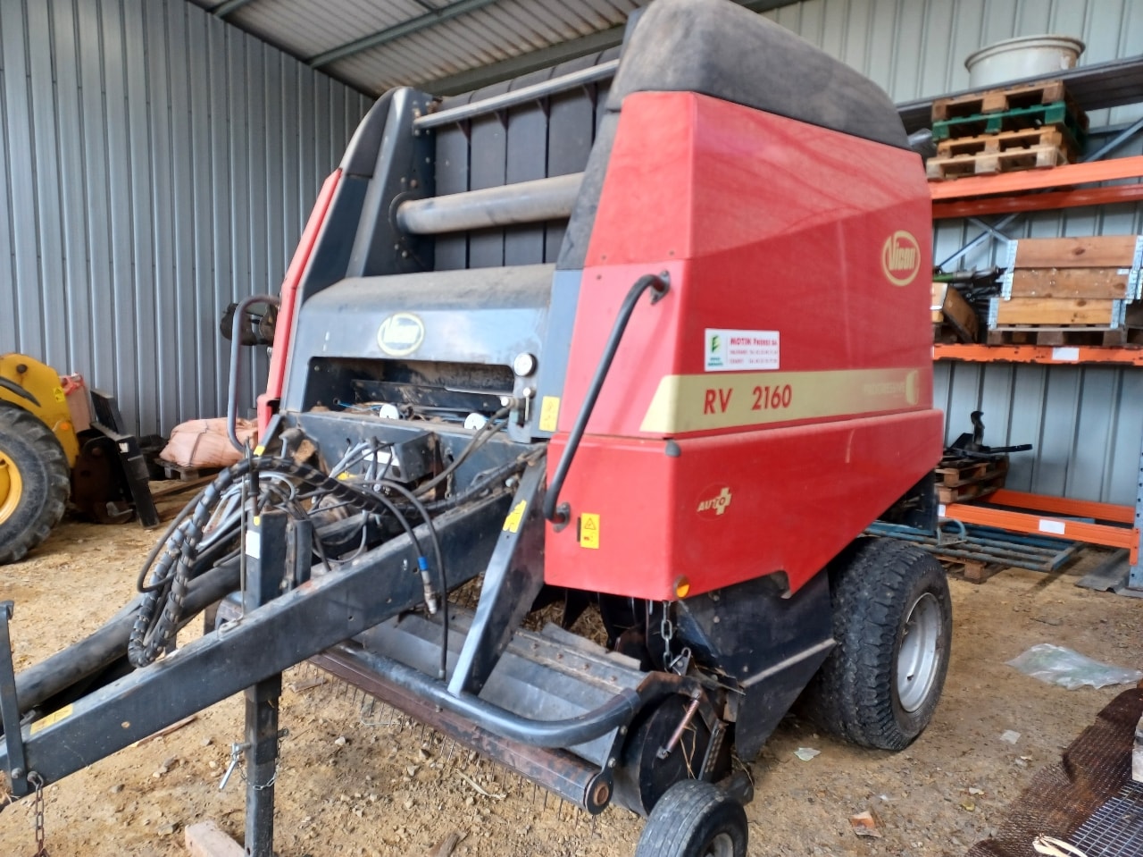 Presse balles rondes VICON RV 2160 - photo slide 2