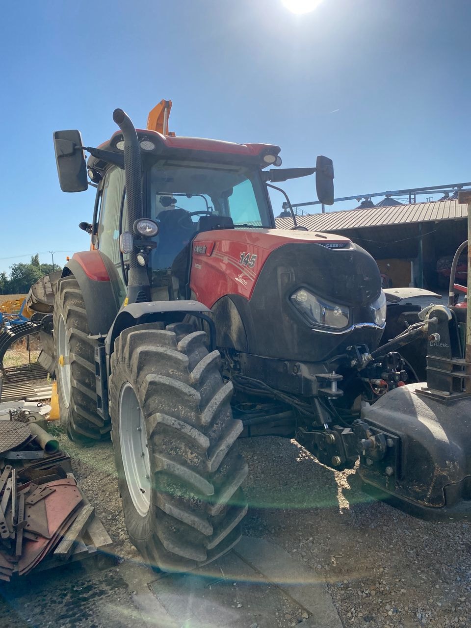 Tracteur CASE IH Maxxum Cvx 145 - photo slide 2