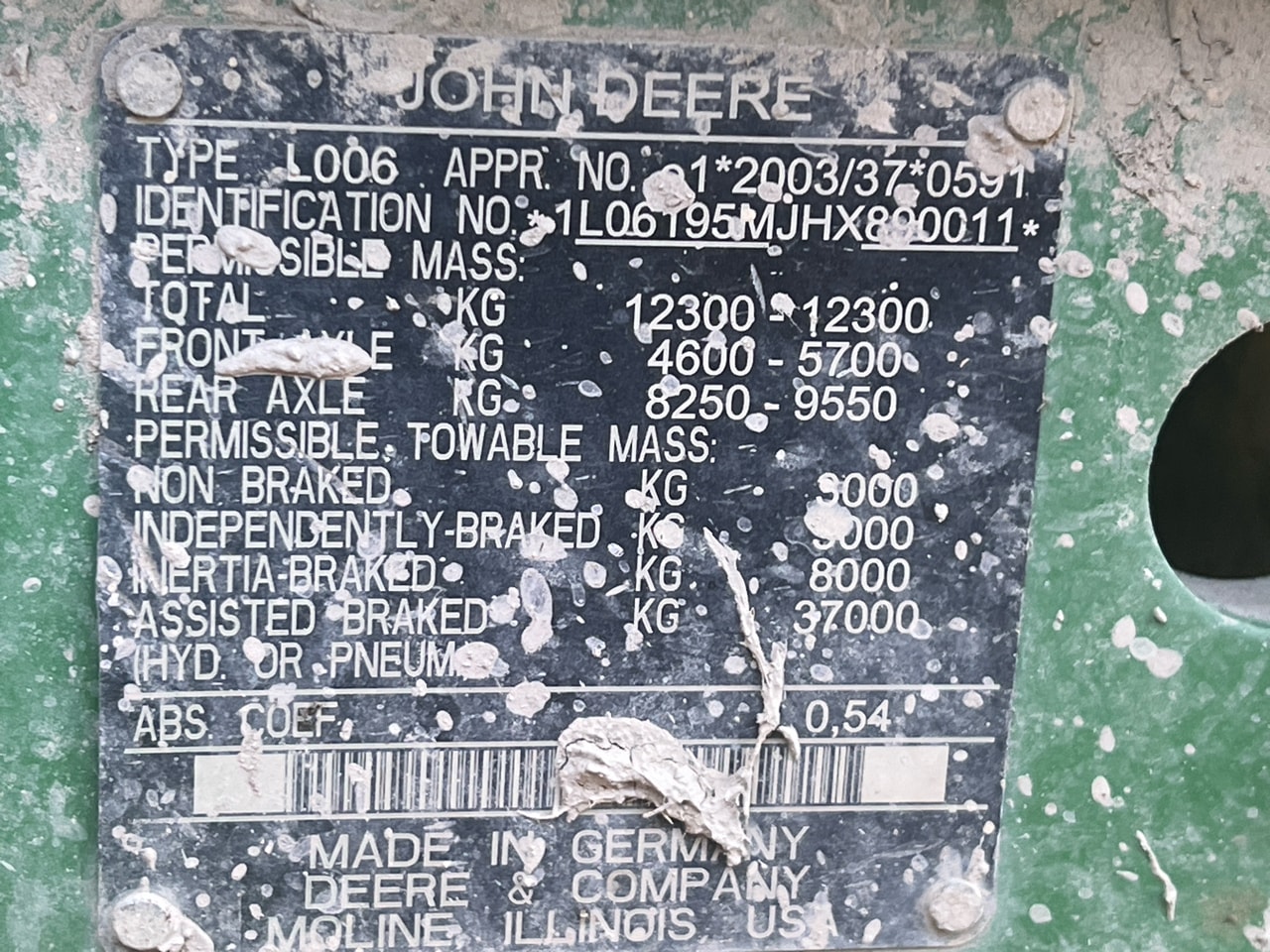 Tracteur chargeur JOHN DEERE 6195M - photo slide 6