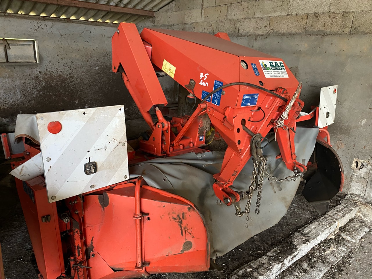 Faucheuse conditionneuse KUHN FC 313 - photo slide 4