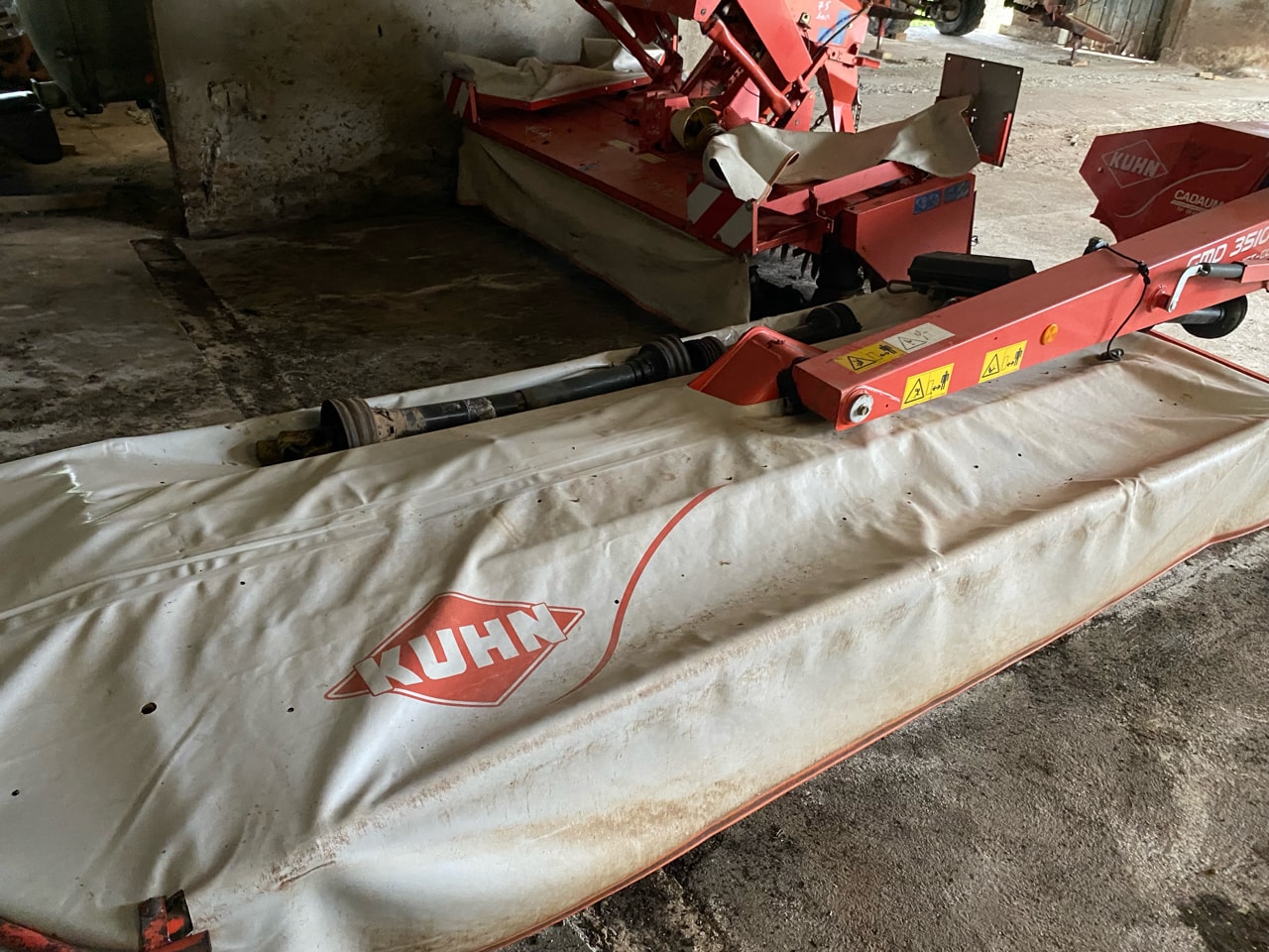 Faucheuse KUHN GMD 3510 FF  - photo slide 3