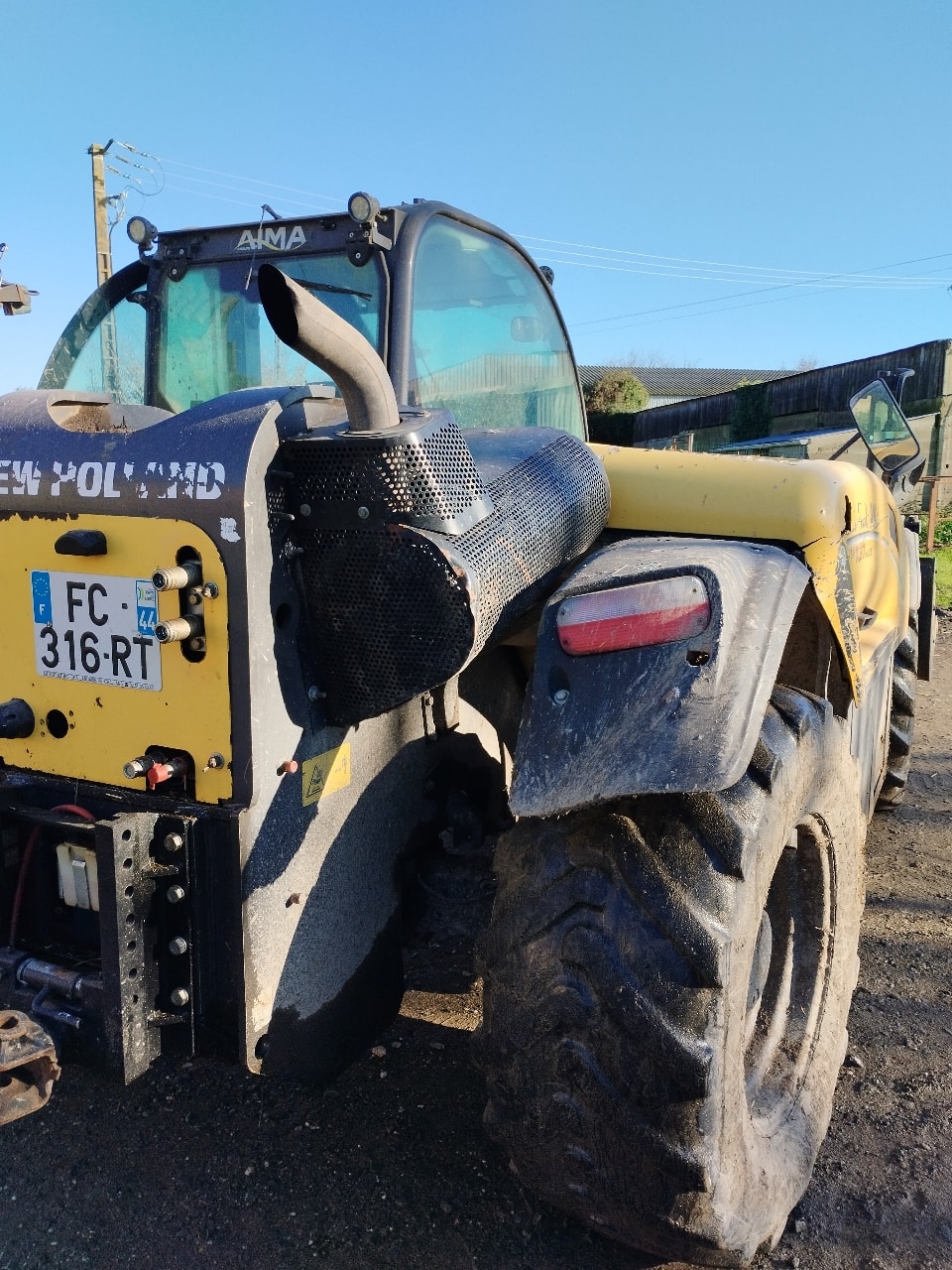 Telescopique NEW HOLLAND TH7.37 - photo slide 4