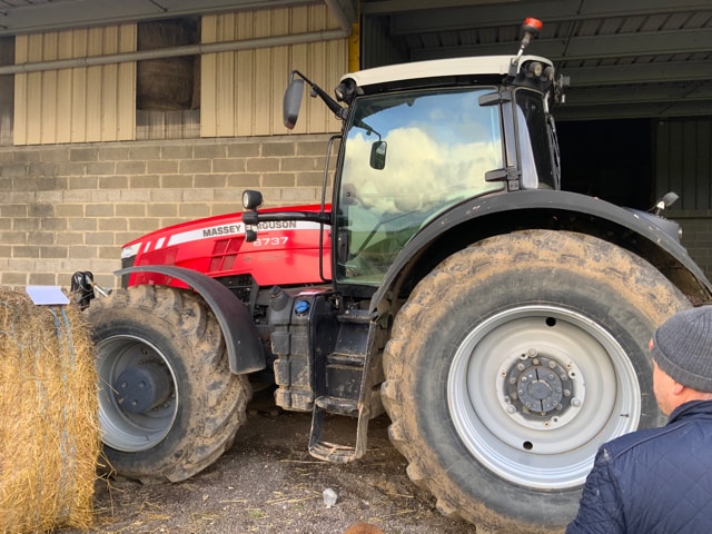 Tracteur MASSEY FERGUSON 8737 - Dyna VT - Exclusive - photo slide 4