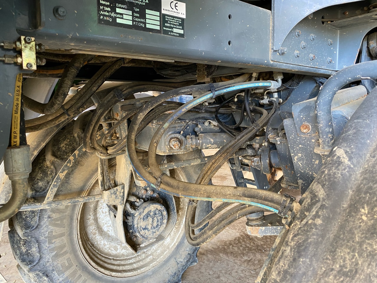 Pulverisateur automoteur EVRARD ALPHA VARITRACK 3000 - photo slide 12