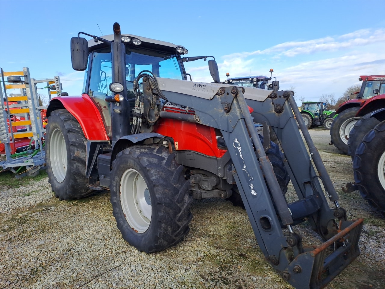 Tracteur MASSEY FERGUSON 6713 dyna 6 - photo slide 2
