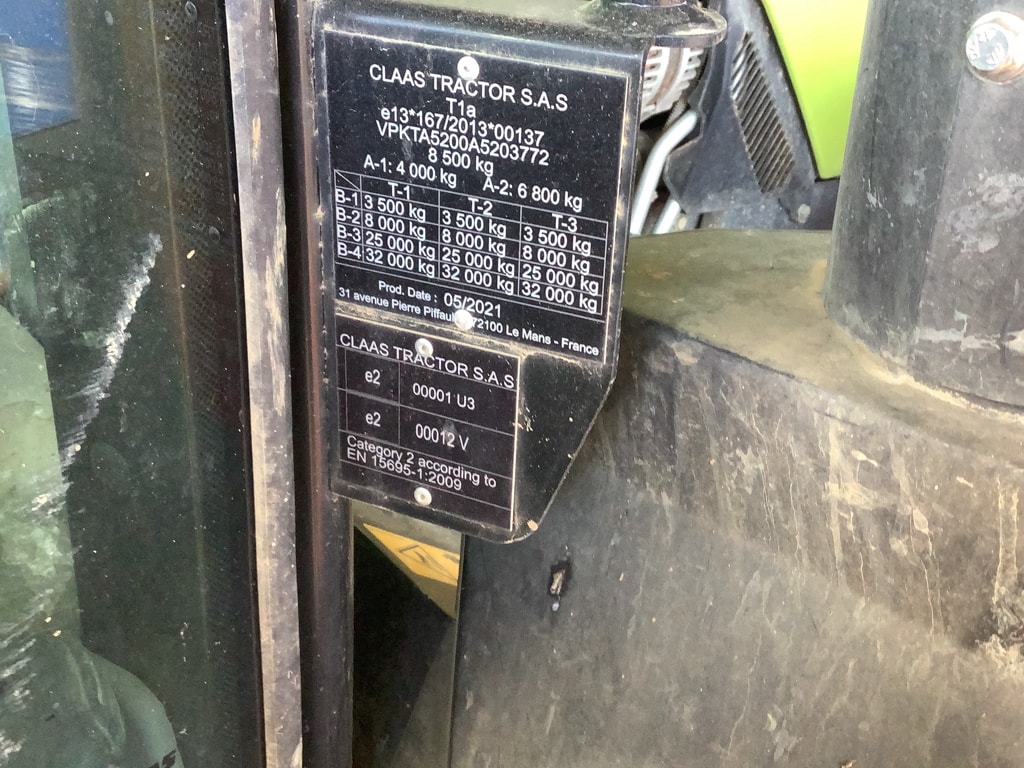 Tracteur CLAAS ARION 410 TOIT BAS - photo slide 5
