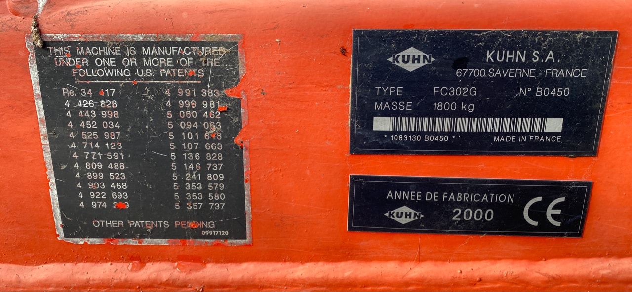 Faucheuse conditionneuse KUHN FC 302 G - photo slide 7