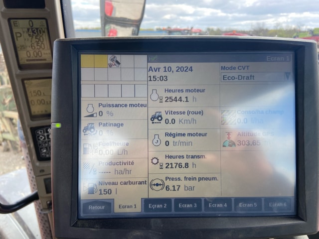 Tracteur CASE IH Magnum 310 cvx - photo slide 11