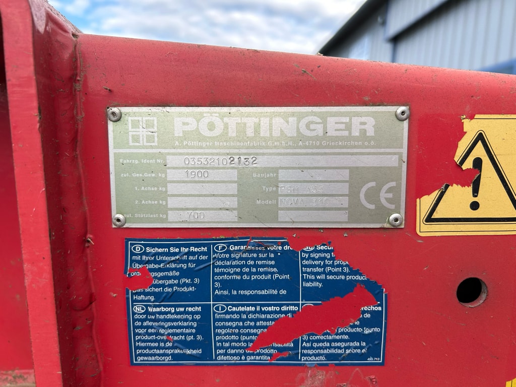 Faucheuse conditionneuse POTTINGER NOVACAT 310 T - photo slide 6