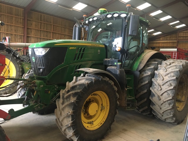 Tracteur JOHN DEERE 6195R - photo slide 8
