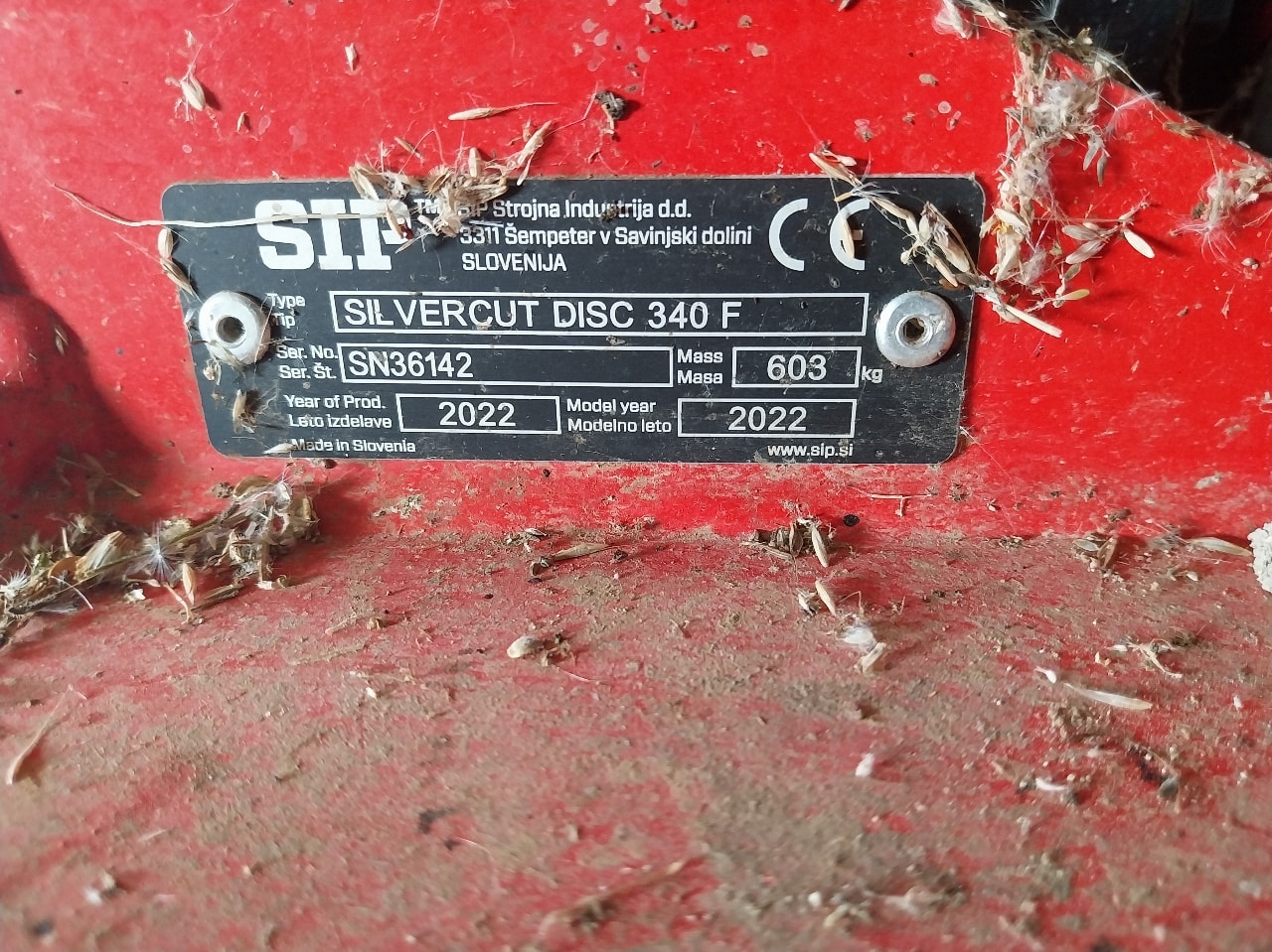 Faucheuse SIP Silvercut DISC 340 F - photo slide 2