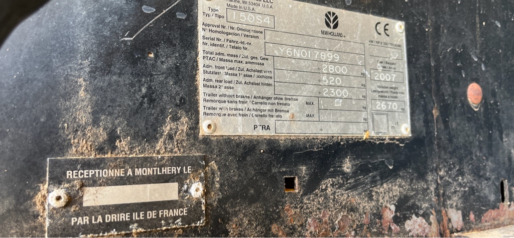 Presse balles rondes NEW HOLLAND BR 740 A  - photo slide 5
