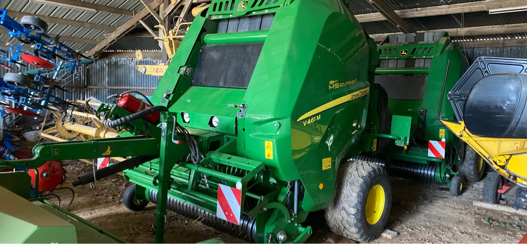 Presse balles rondes JOHN DEERE V461m - photo slide 2