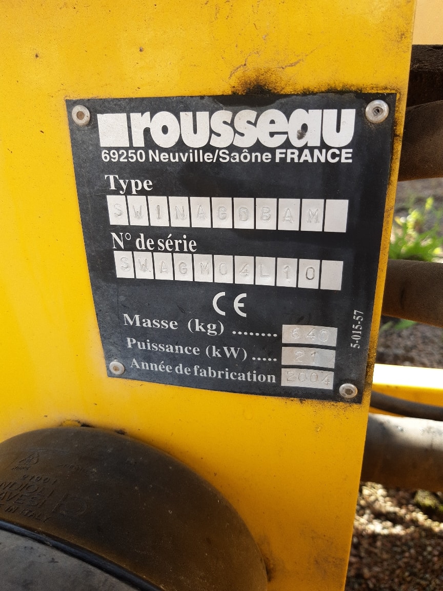Epareuse ROUSSEAU Superwinner - photo slide 5