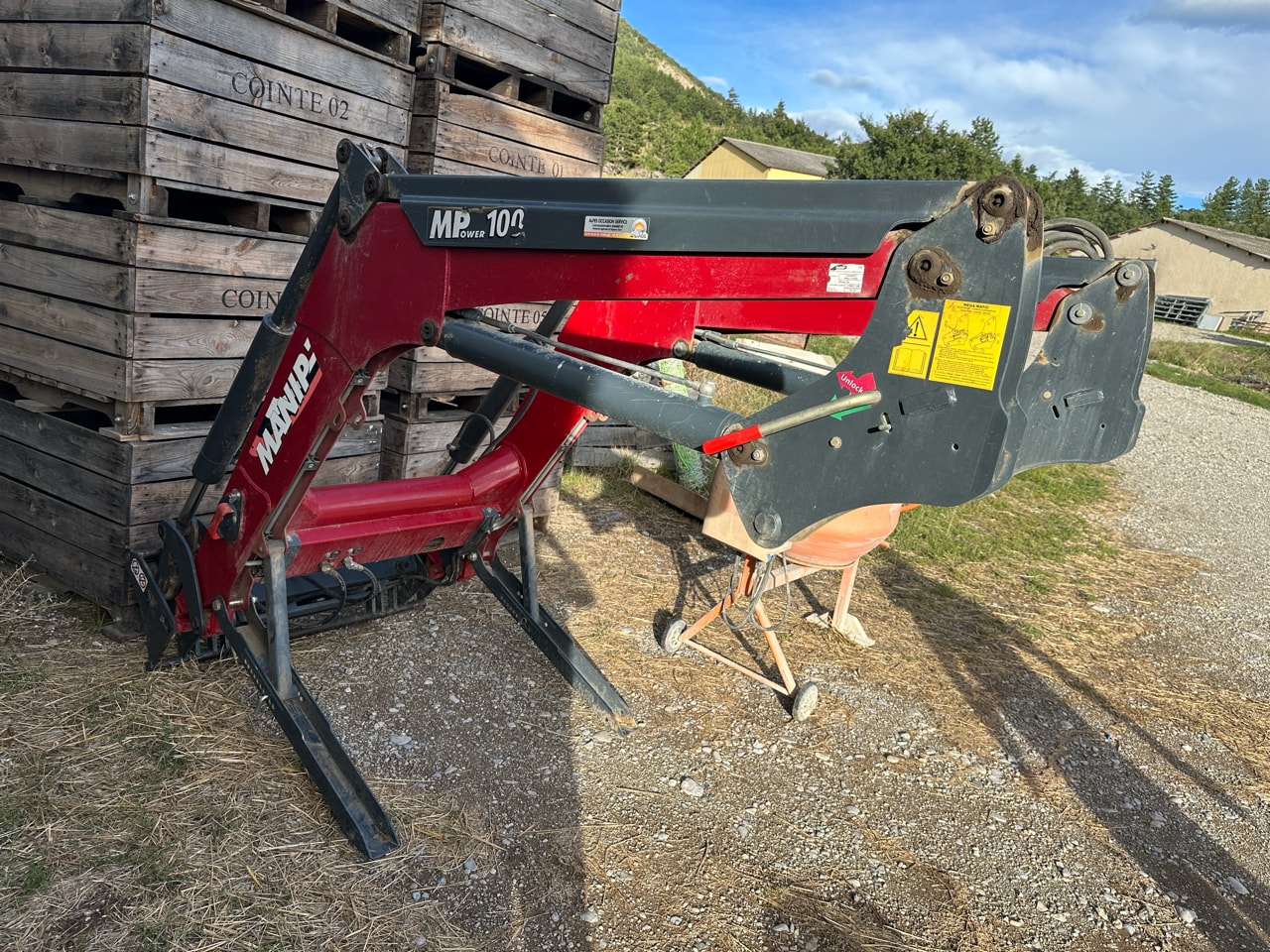 Tracteur chargeur CASE IH LUXXUM 110 - photo slide 8