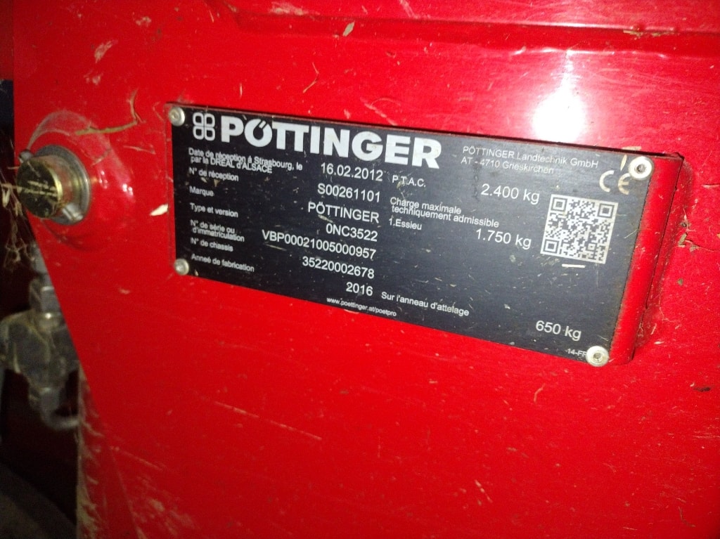 Faucheuse conditionneuse POTTINGER NOVACAT 307 T - photo slide 12
