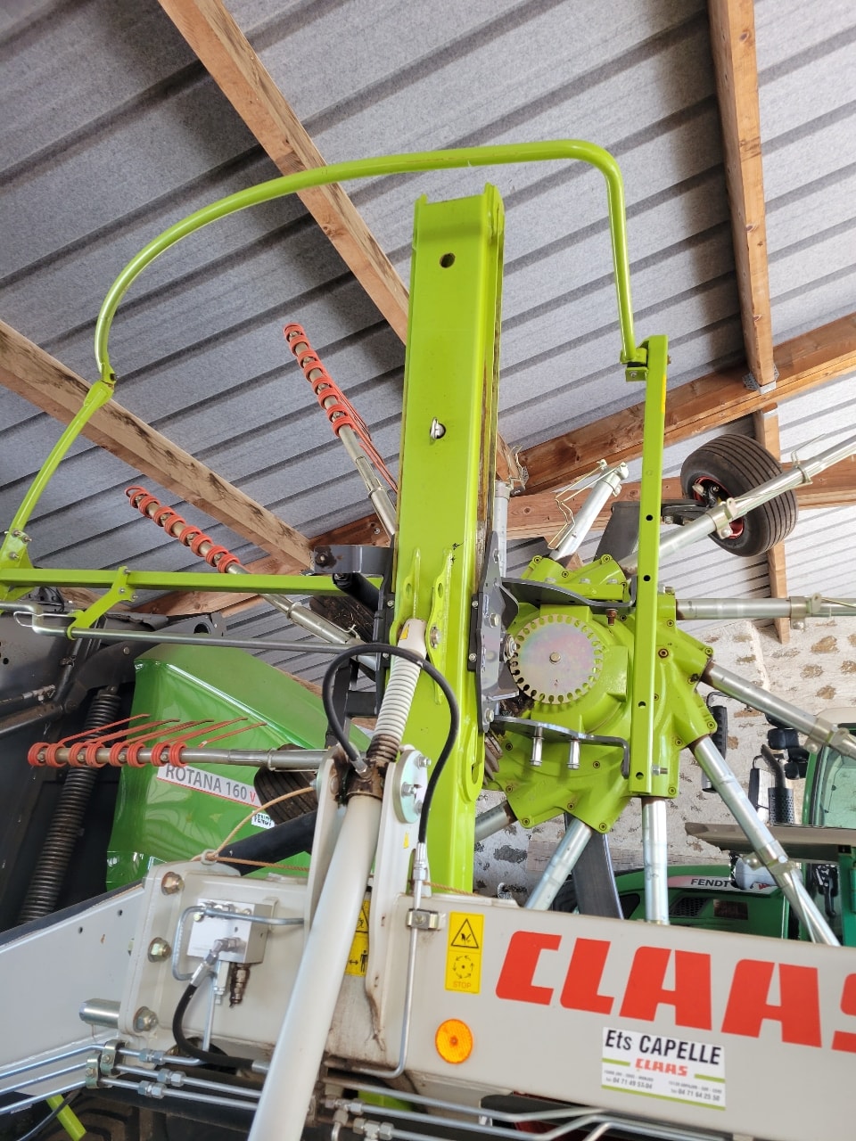 Andaineur CLAAS LINER 1650 TWIN - photo slide 9