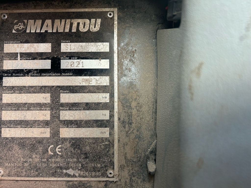 Telescopique MANITOU MLT 635-140 V+  - photo slide 9
