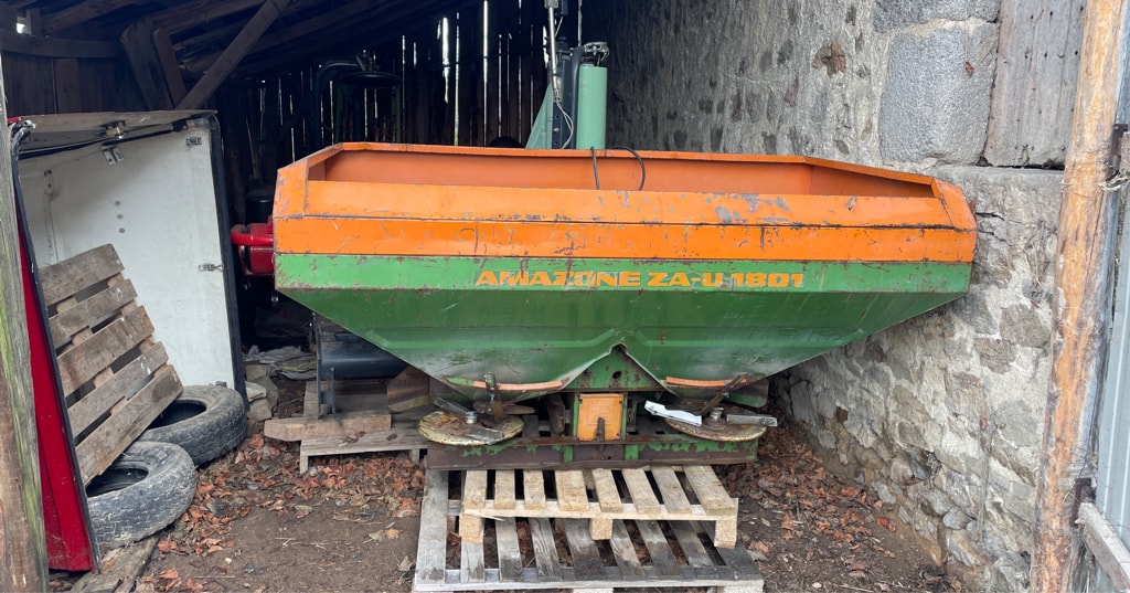 Epandeur engrais AMAZONE ZA-U 1801 - photo slide 1