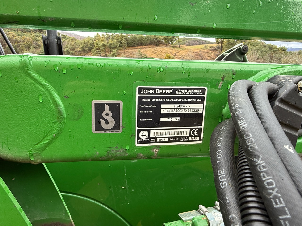 Tracteur chargeur JOHN DEERE 5075E - photo slide 12
