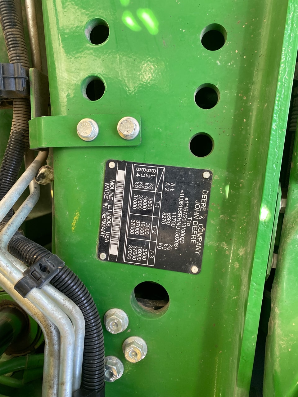 Tracteur JOHN DEERE 6155R - photo slide 10