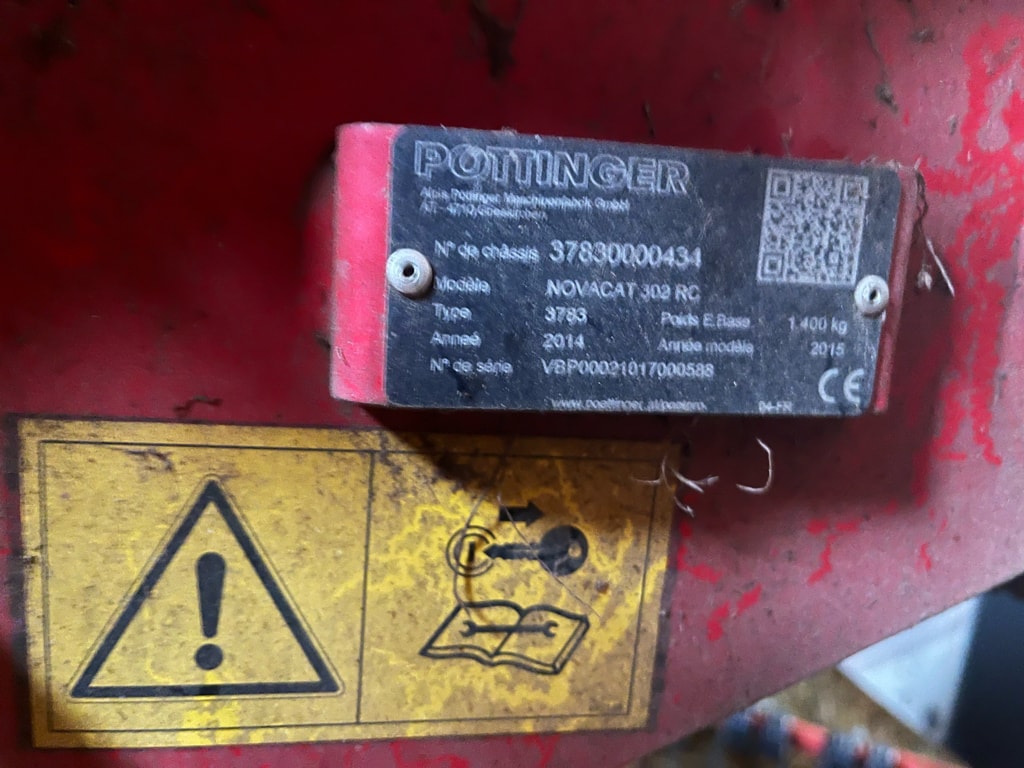 Faucheuse conditionneuse POTTINGER NOVACAT 302 RC - photo slide 8