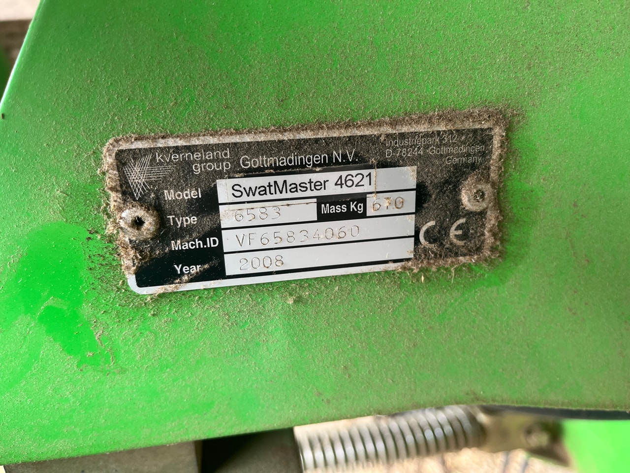 Andaineur DEUTZ FAHR Swat Master 4621 - photo slide 4